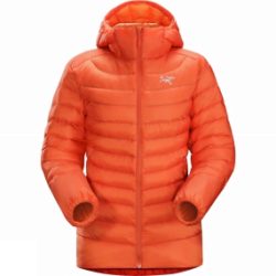 Arc'teryx Womens Cerium LT Hoody Fiesta